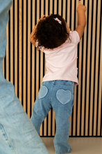Lade das Bild in den Galerie-Viewer, Flared Jog Denim Heart
