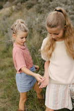 Lade das Bild in den Galerie-Viewer, Denim Skirt Kente
