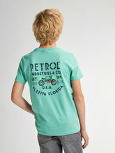 Lade das Bild in den Galerie-Viewer, T-shirt Petrol TSR603
