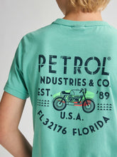 Lade das Bild in den Galerie-Viewer, T-shirt Petrol TSR603
