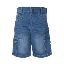 Lade das Bild in den Galerie-Viewer, Cargo Jeans Shorts Povu
